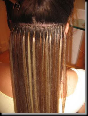 KERATIN HAIR EXTENSIONS